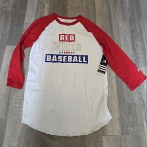 Adidas Youth Large Baseball Shirt